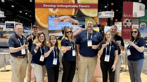 Target-Flavors tradeshow exhibit
