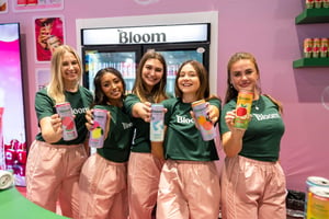 bloom booth at NACS video
