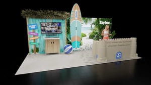 Skyline booth space for EXHIBITORLIVE 2026