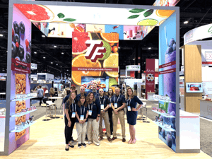 Target Flavors booth for tradeshow