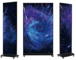 LED posters for tradeshows