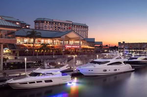 EXHIBITORLIVE Cocktail Party with Skyline