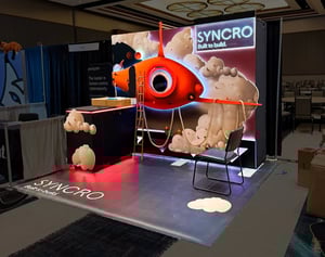 inline backwall event displays