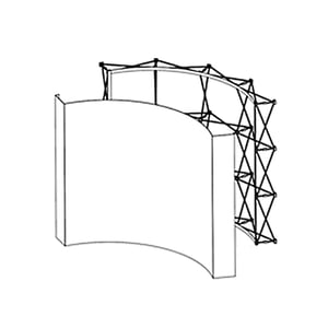 TradeWinds Fabric Pop-Up 10ft