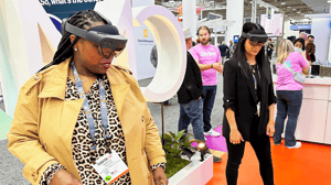 augmented reality at a trade show