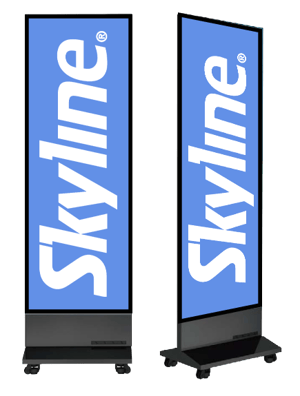 skyline digital led posters