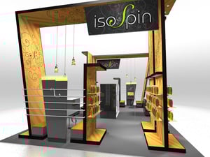 Isospin Envoy booth by Skyline