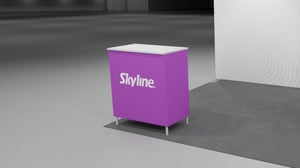 Rally counter in a tradeshow booth