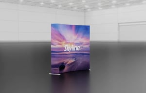 Immerse curved booth for events