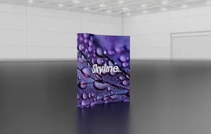 Fabric Pop-Up curved exhibit
