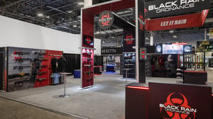 Black-Rain-Ordinance-tradeshow-booth-merchandise