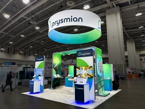 Prysmian booth for medical events