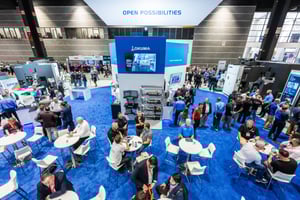 tradeshow booth for Okuma America