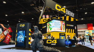 C4 Nutrition booth at NACS 2025