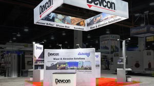 Devcon booth at construction show