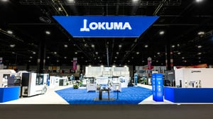 Okuma custom tradeshow booth
