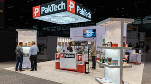 Paktech display at PACK Expo