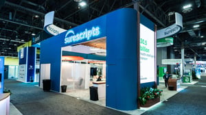 Surescripts large custom tradeshow booth