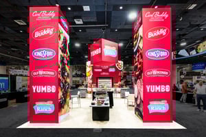 Carl Buddig custom booth for events