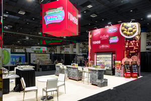 Carl Buddig tradeshow booth