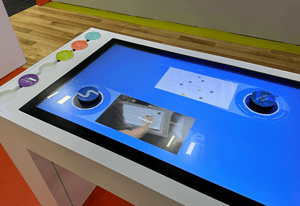 touchscreen table, digital touch screen display, digital touch table