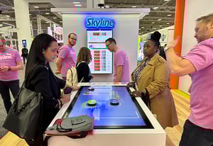 touchscreen table by Skyline