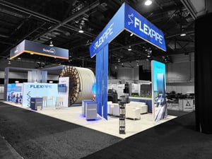 Flexpipe Tradeshow Booth in Calgary 20x40