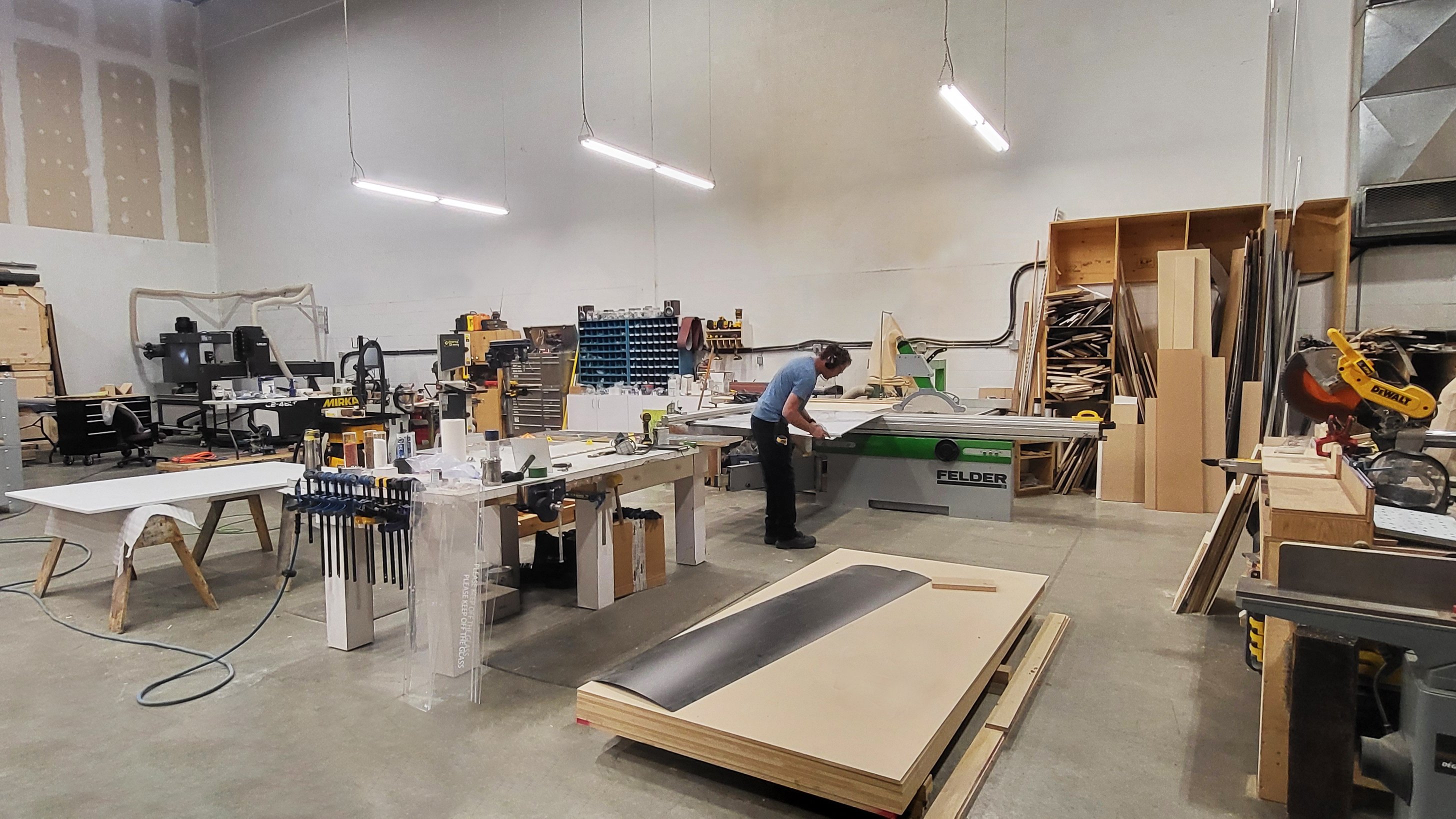 Skyline Exhibits Alberta Fabrication Area