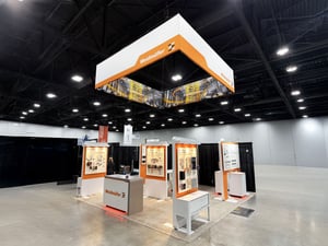 Weidmuller tradeshow exhibit in Calgary 20x20