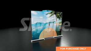 ExhibitGo B1 portable tradeshow kit