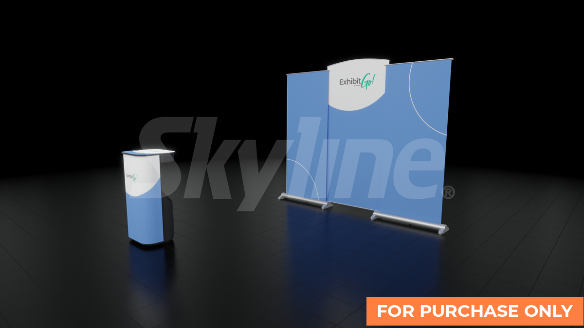 ExhibitGO B2 affordable exhibiting kit