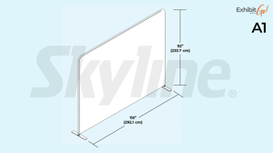 ExhibitGo A1 portable tradeshow kit design