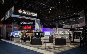 Polaroid CES tradeshow exhibit