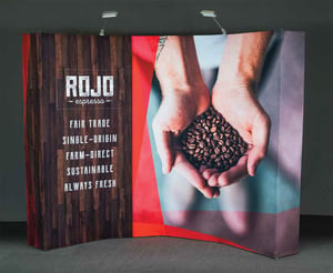 Fabric PopUp display