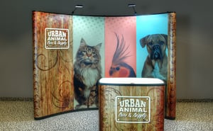 Skyline Mirage Pop-Up Display