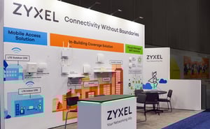 Zyxel backwall exhibit