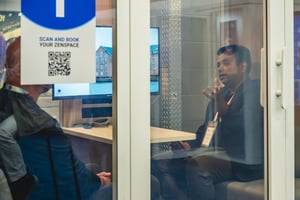 private meeting pods by Skyline