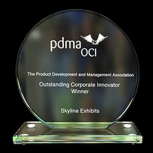 PDMI OCI Award for Skyline Exhibits