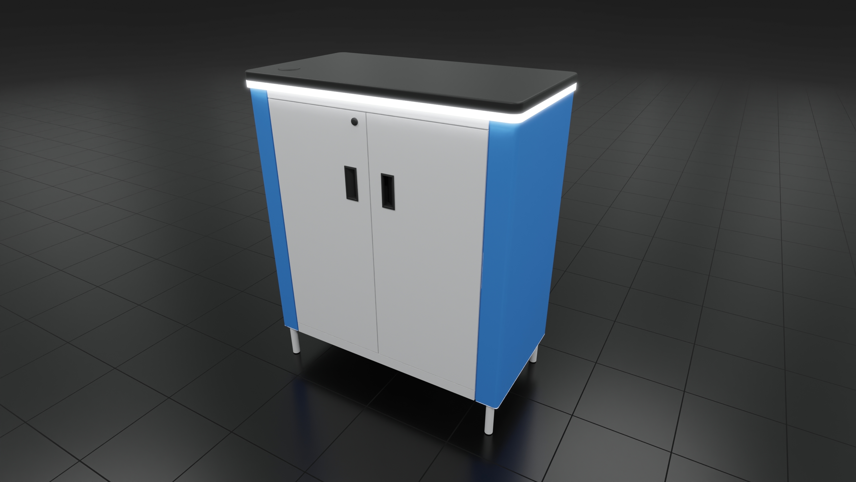 Halo Counter with locked storage