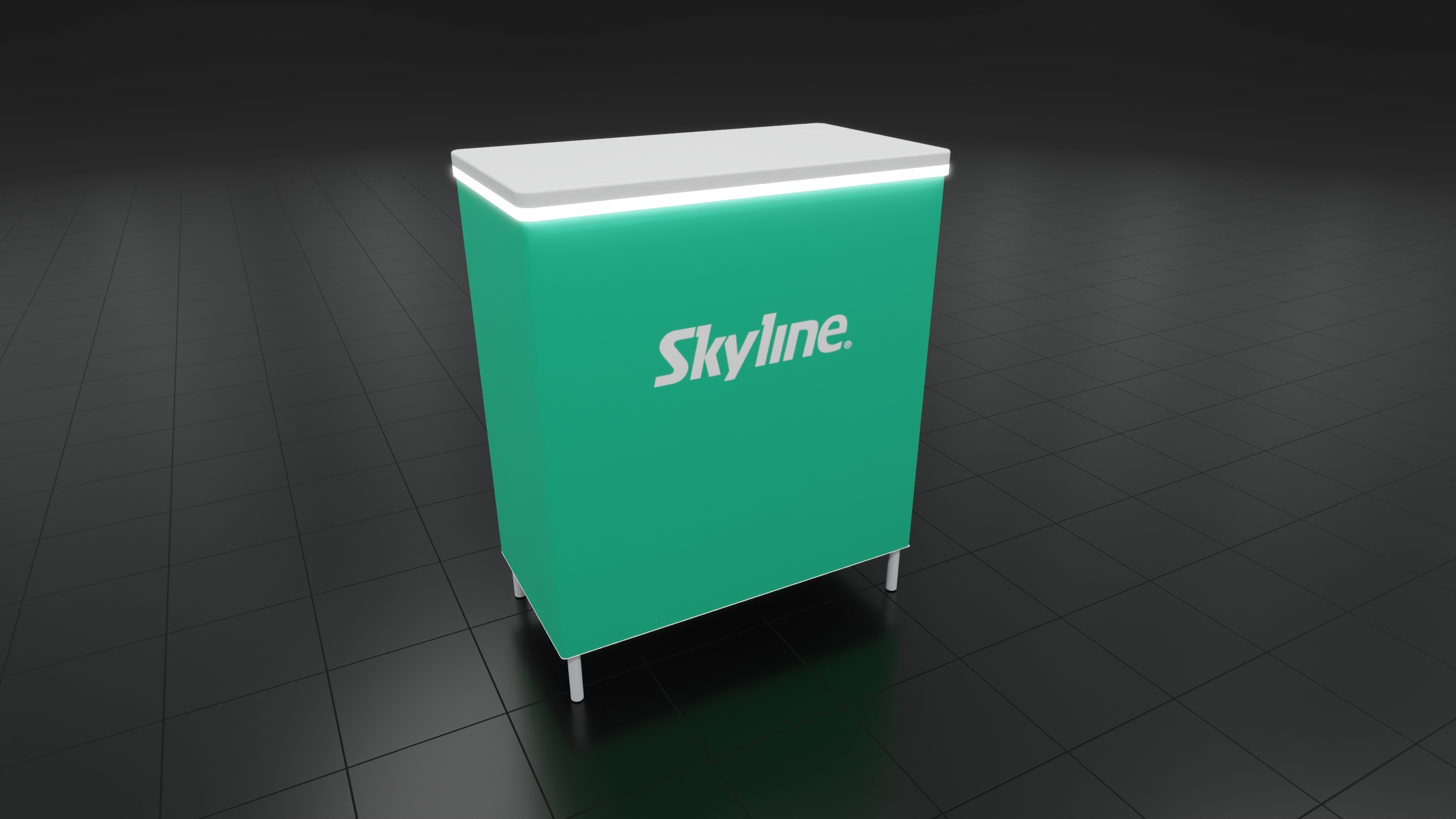 Halo counter for tradeshows and events