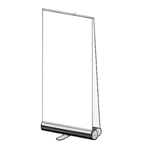 skyline 3000R bannerstand double-sided